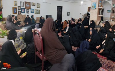 محفل قرآنی نورالشهدا- دهم اردیبهشت ۱۴۰۳ خانه شهید مجتبی سعیدی در شهرستان مهدی‌شهر