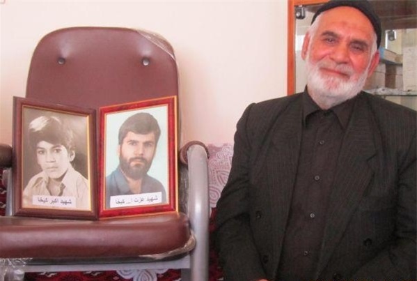 شهیدی که محل خاکسپاری همرزم گمنامش را نشان داد/ تصویر