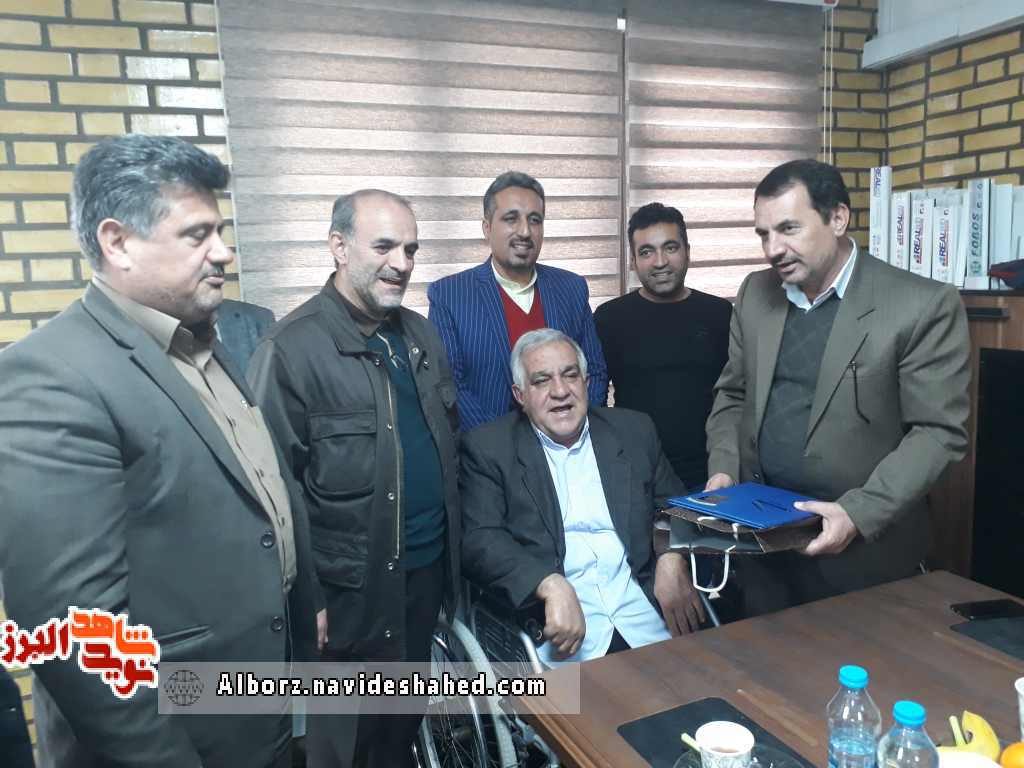 بازدید مدیرکل بنیاد البرز از دو کارگاه تولیدی جانبازان استان بازدید مدیرکل بنیاد البرز از دو کارگاه تولیدی جانبازان استان