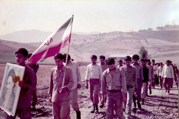 شهیدی که با لبان تشنه شهد شهادت را نوشید