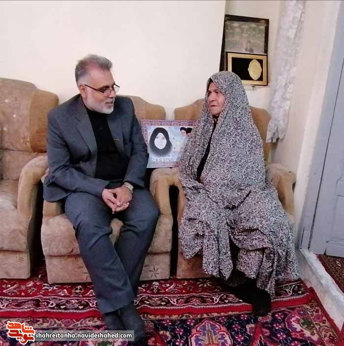 دیدار با مادر شهید ترور دیدار با مادر شهید ترور