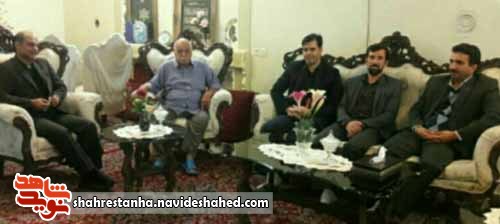 دیدار مسئولان شهرستان پیشوا با خانواده شهیدان دیدار مسئولان شهرستان پیشوا با خانواده شهیدان