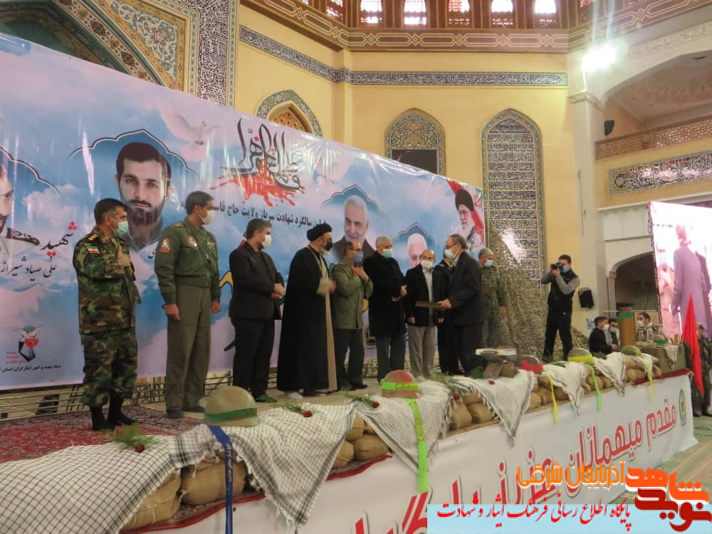 گزارش تصویری/ تجلیل و تکریم خانواده های معظم شهدای مدافع حرم  در سالروز شهادت سردار دلها سپهبد شهید حاج قاسم سلیمانی