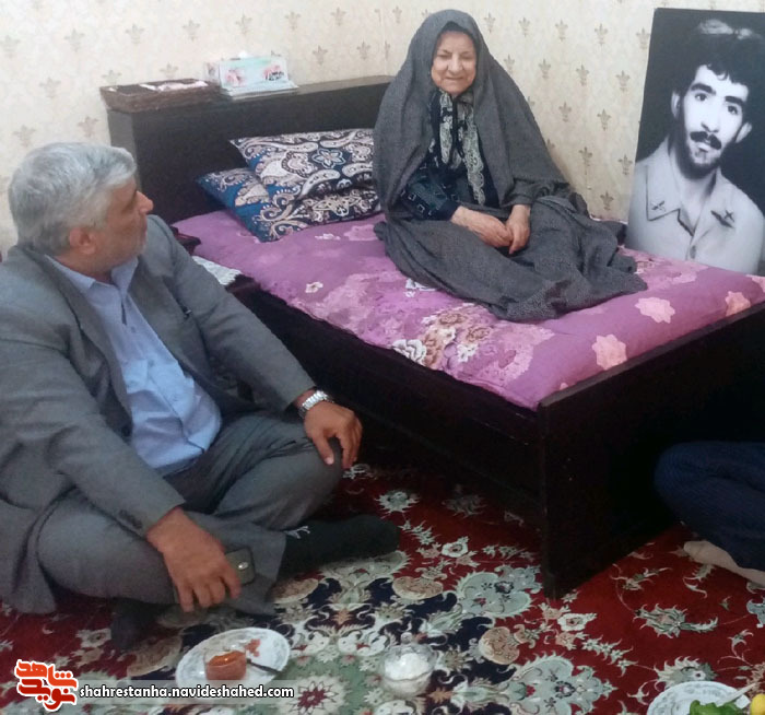 مادر یک شهید جاویدالاثر مادر یک شهید جاویدالاثر