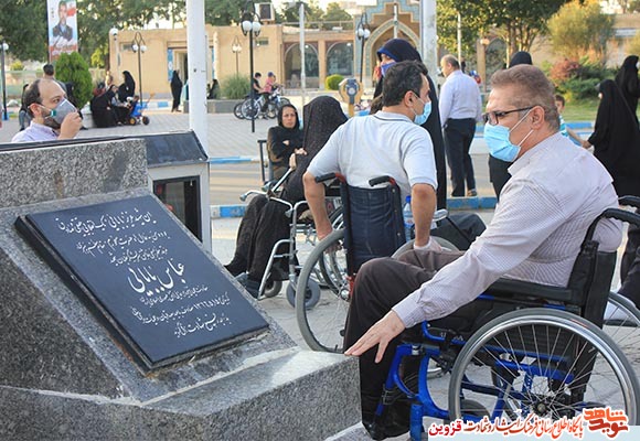 تجدید میثاق جانبازان و نمایندگان قزوین در مجلس با شهدا، از نگاه دوربین تجدید میثاق جانبازان و نمایندگان قزوین در مجلس با شهدا، از نگاه دوربین