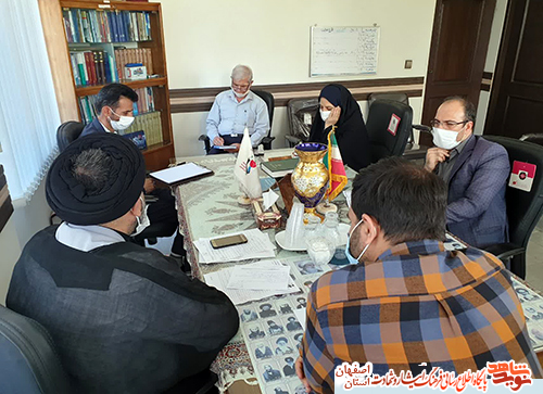 برگزاری نشست تخصصی اداره هنری، اسناد و انتشارات بنیاد اصفهان با مجموعه تشکل های شاهد و ایثارگر برگزاری نشست تخصصی اداره هنری، اسناد و انتشارات بنیاد اصفهان با مجموعه تشکل های شاهد و ایثارگر