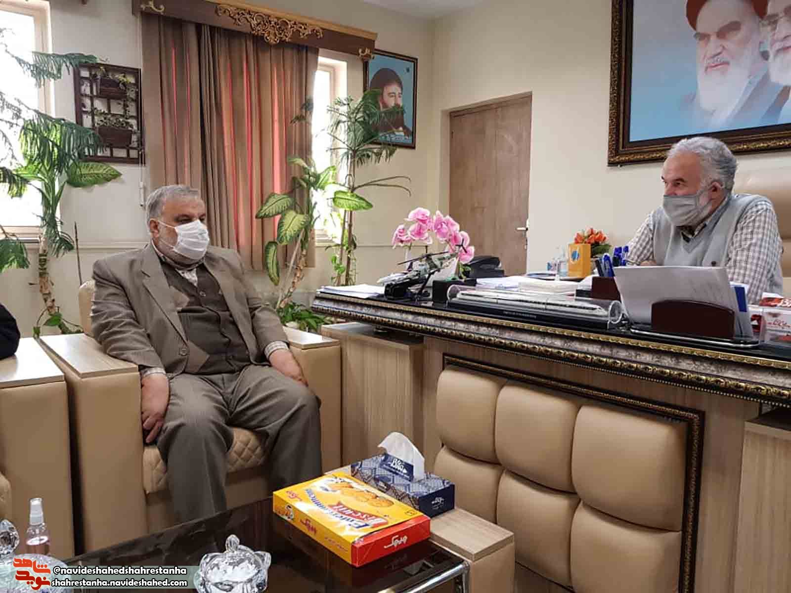 جلسه ستاد شاهد و ایثارگر دانشگاه آزاد اسلامی واحد یادگار امام (ره)