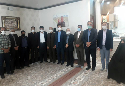 دیدار از خانواده شهید مدافع حرم «مهدی دهقان» به مناسبت سالگرد شهادتش