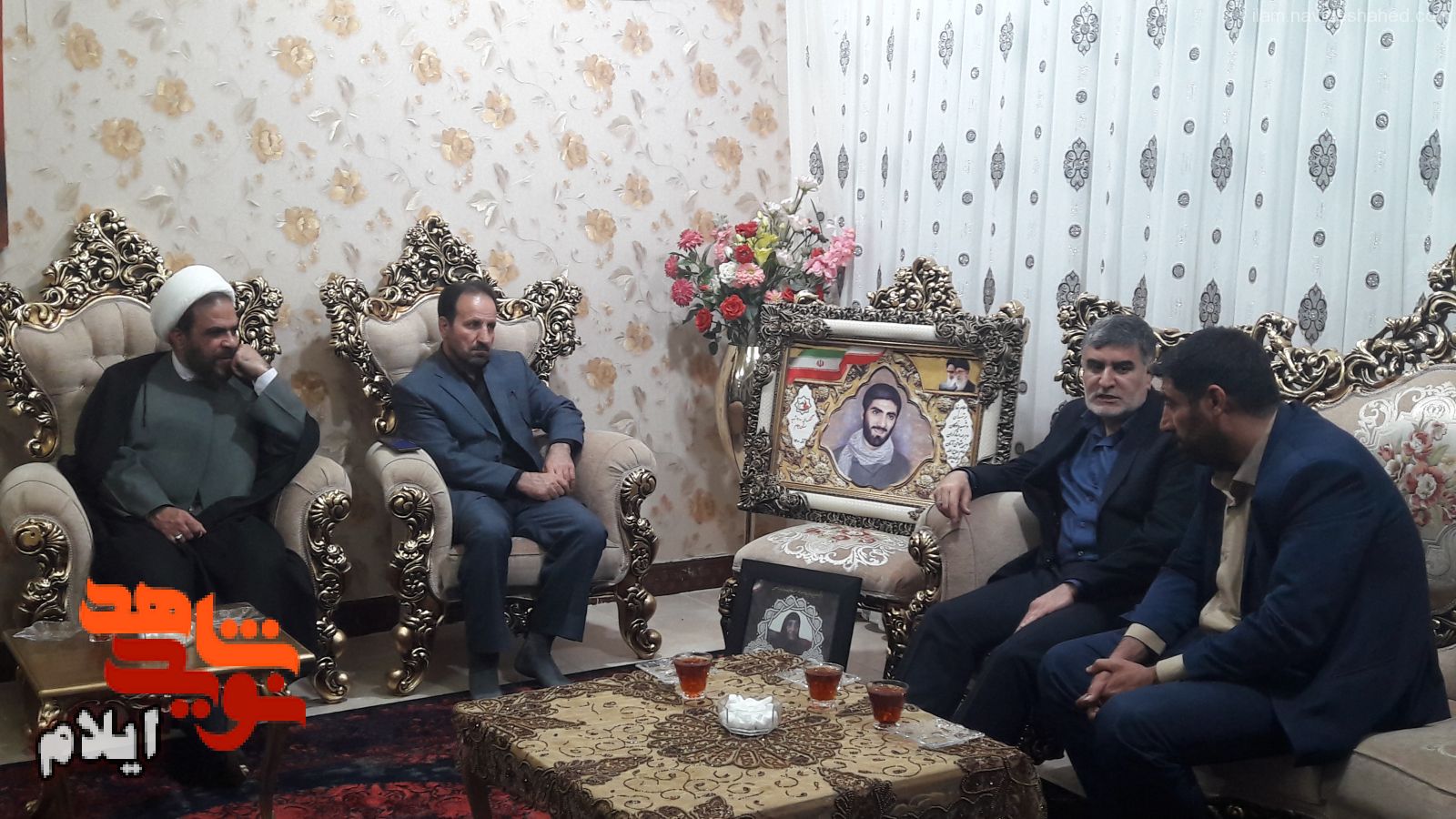 بیت نورانی شهدا توأم با احساس آرامش فراوانی است