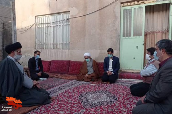 دیدار با خانواده سید الشهدای استان
