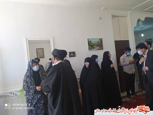 گلزار مطهر شهدای شهرستان الشتر غبارروبی شد