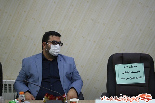 جلسه ستاد اردوی بنیاد شهید و امور ایثارگران استان قم، برگزار شد.