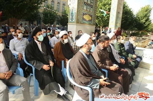 نصب بارکد خوان بر سر مزار شهدای سوم خرداد در قم نصب بارکد خوان بر سر مزار شهدای سوم خرداد در قم