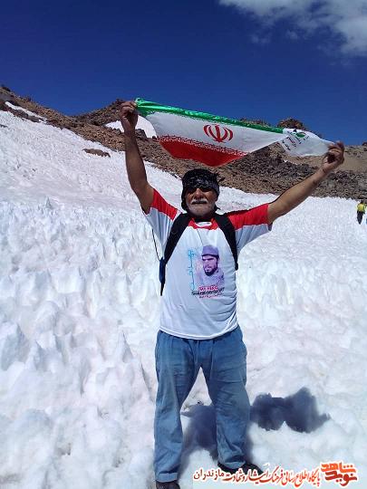 صعود ايثارگران قائمشهرى به قله سبلان صعود ايثارگران قائمشهرى به قله سبلان