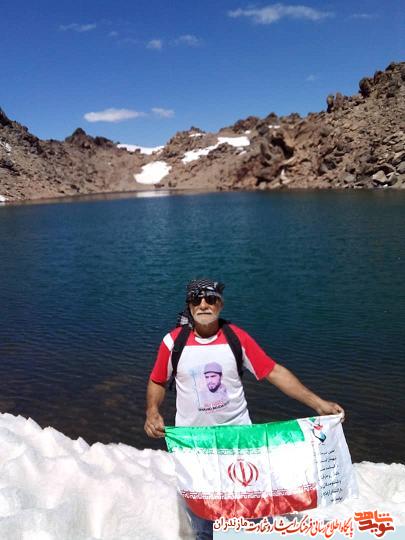 صعود ايثارگران قائمشهرى به قله سبلان صعود ايثارگران قائمشهرى به قله سبلان