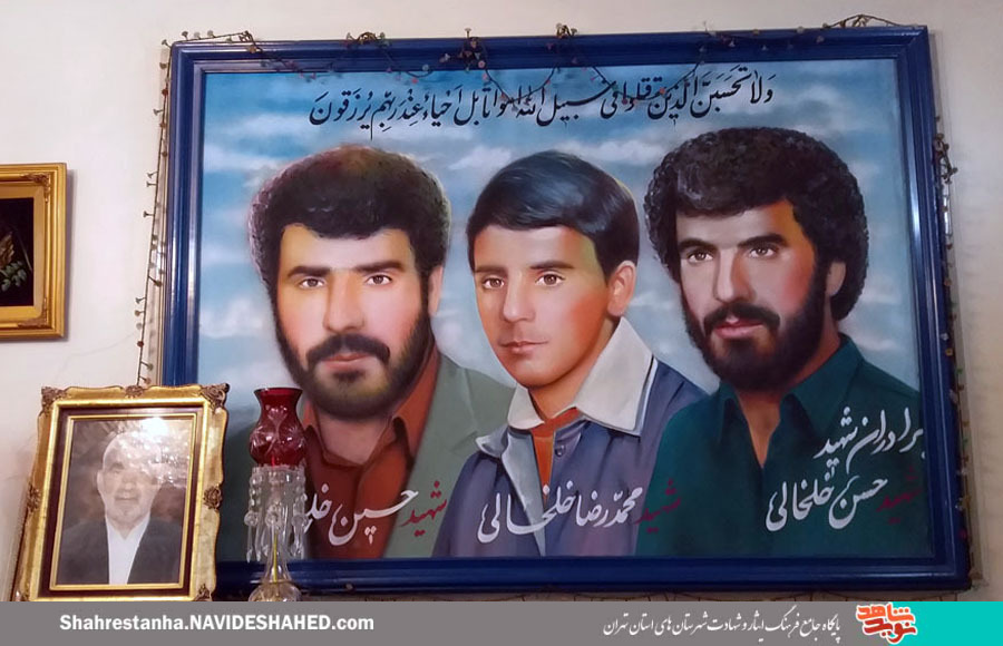مادر شهیدان «خلخالی» میهمان فرزندان شد