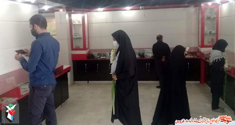 شهروندان قزوینی از موزه شهدای قزوین بازدید کردند