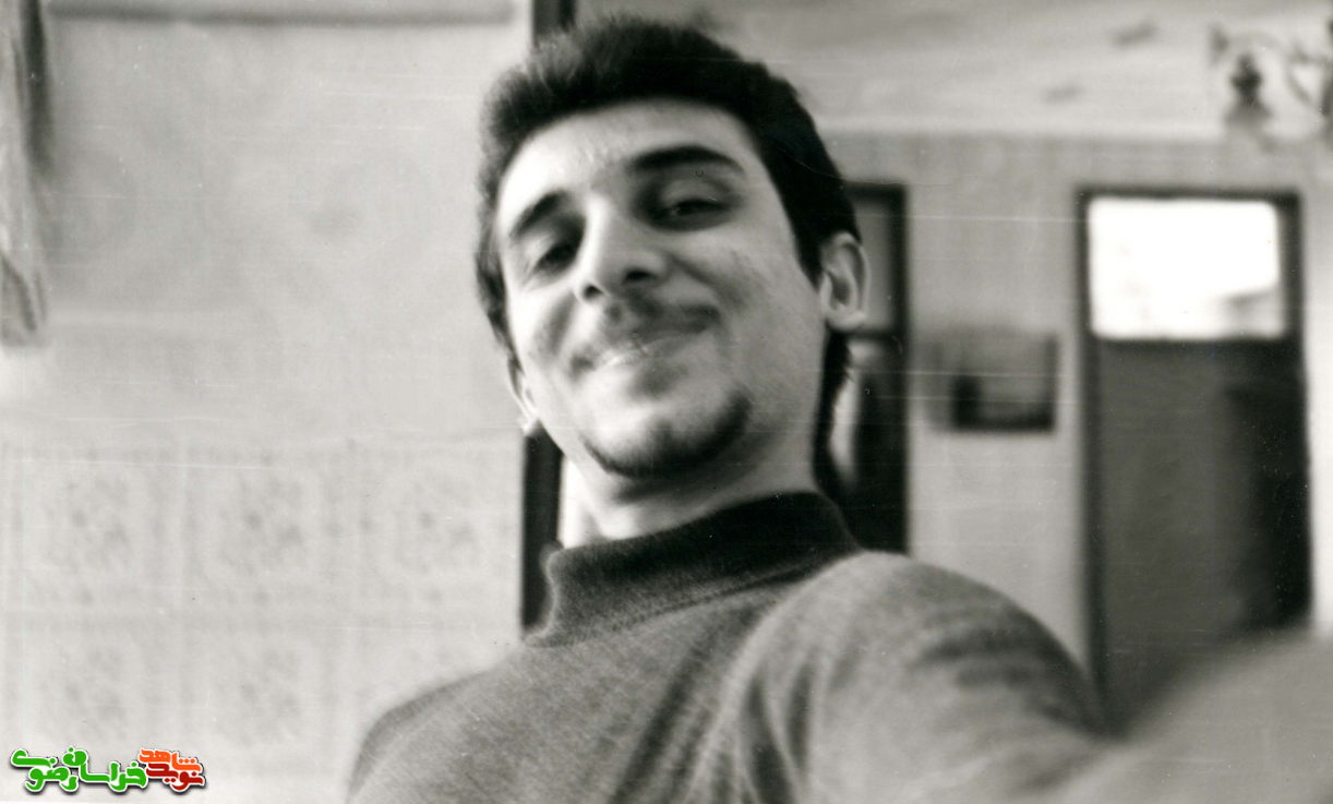 شهید حمید رضا مانی عکس سلفی شهید مانی