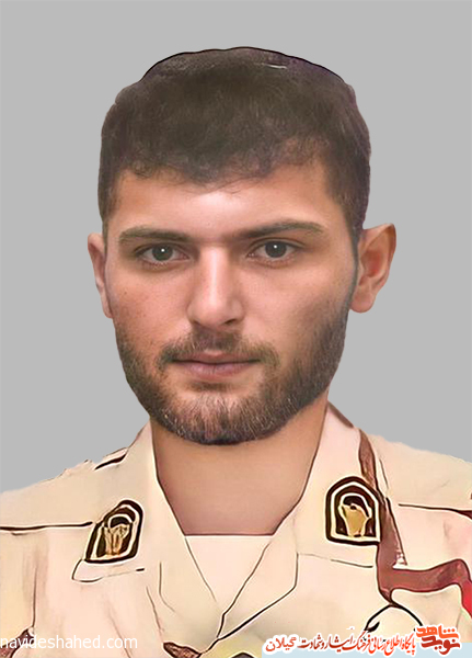 تشییع پیکر پاک سرباز شهید رضا هدایتی در رشت