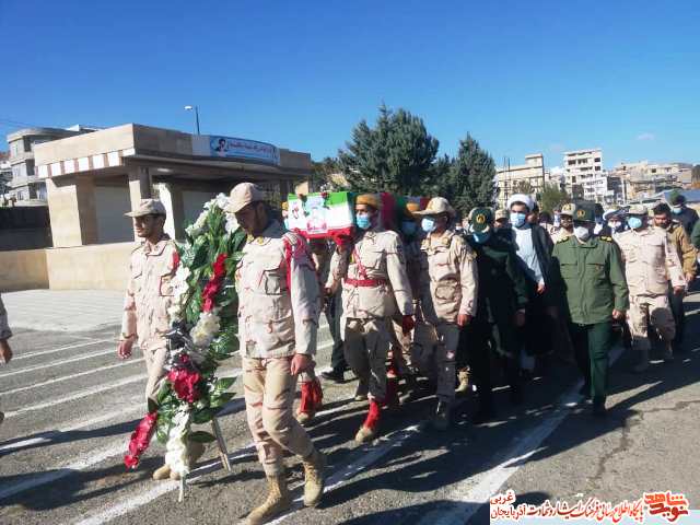 گزارش تصویری/تشییع پیکر شهید «رضا هدایتی»
