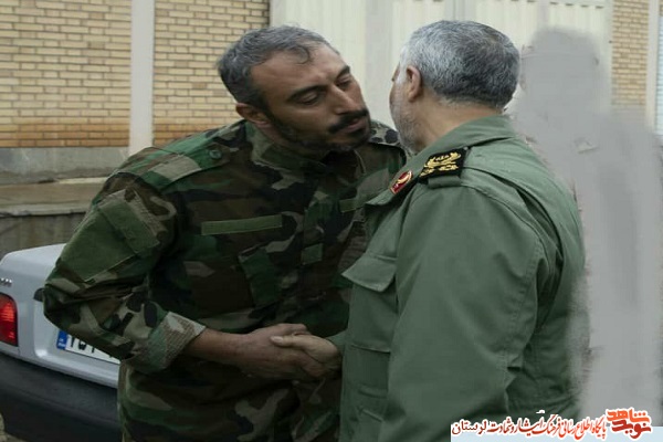 افتخار می‌کنم فرزندم سرباز «حاج قاسم» بود