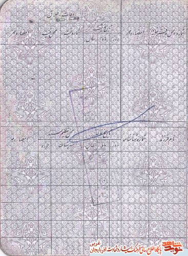 اسناد/مدارک شهید «محمد آذرآباد» اسناد/مدارک شهید «محمد آذرآباد»