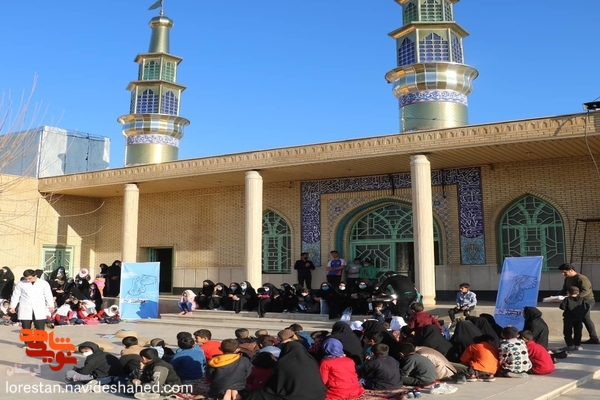 نمایش «قوی سفید» در روستای صاحب‌الزمان(عج) اجرا شد