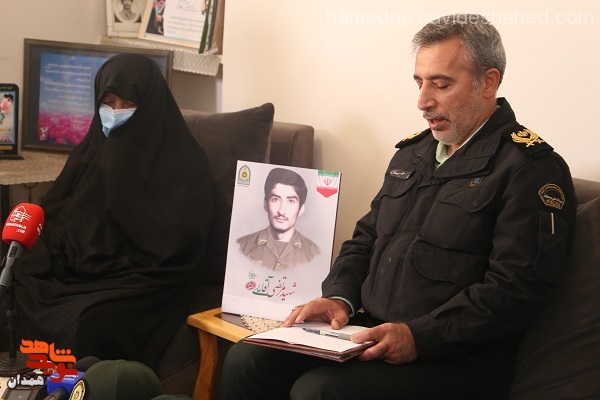 گزارش تصویری| اعلام خبر بازگشت شهید آقایی پس از ۳۳ سال