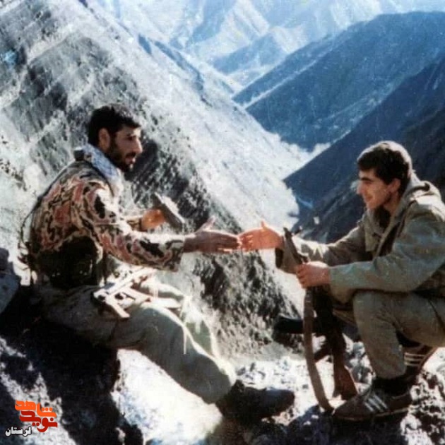 شهید «عزیز قاسمپور» در قاب تصویر