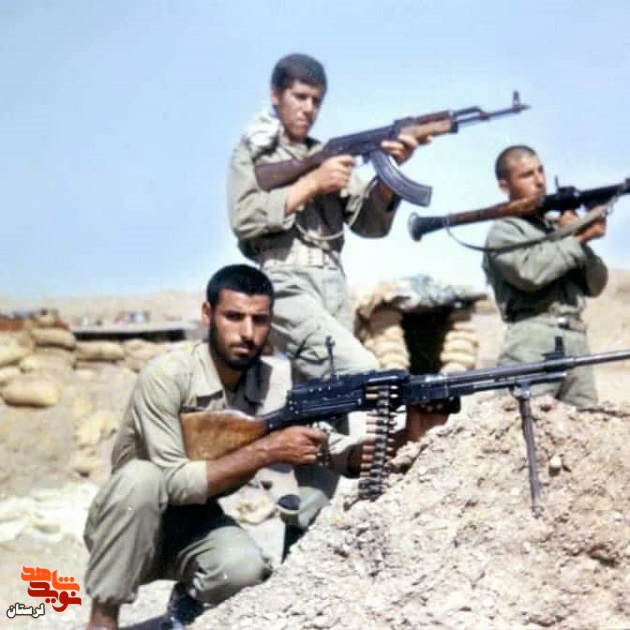 شهید «عزیز قاسمپور» در قاب تصویر