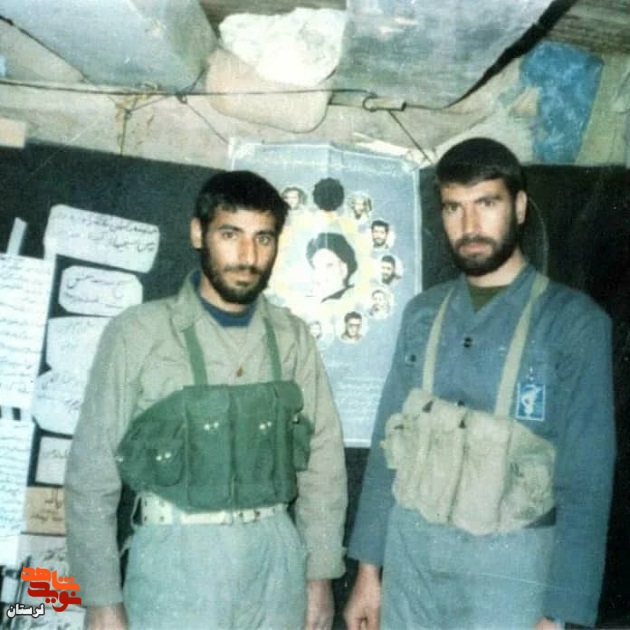 شهید «عزیز قاسمپور» در قاب تصویر