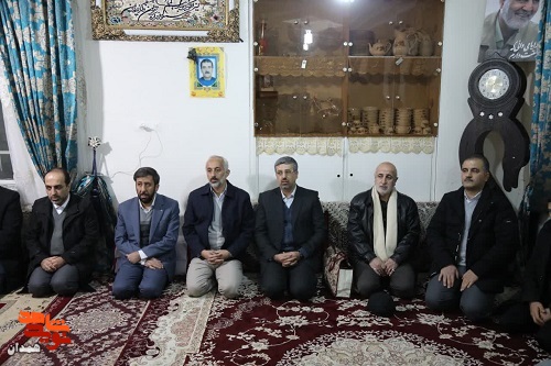 مسئولان با خانواده شهید «مرادی» دیدار کردند