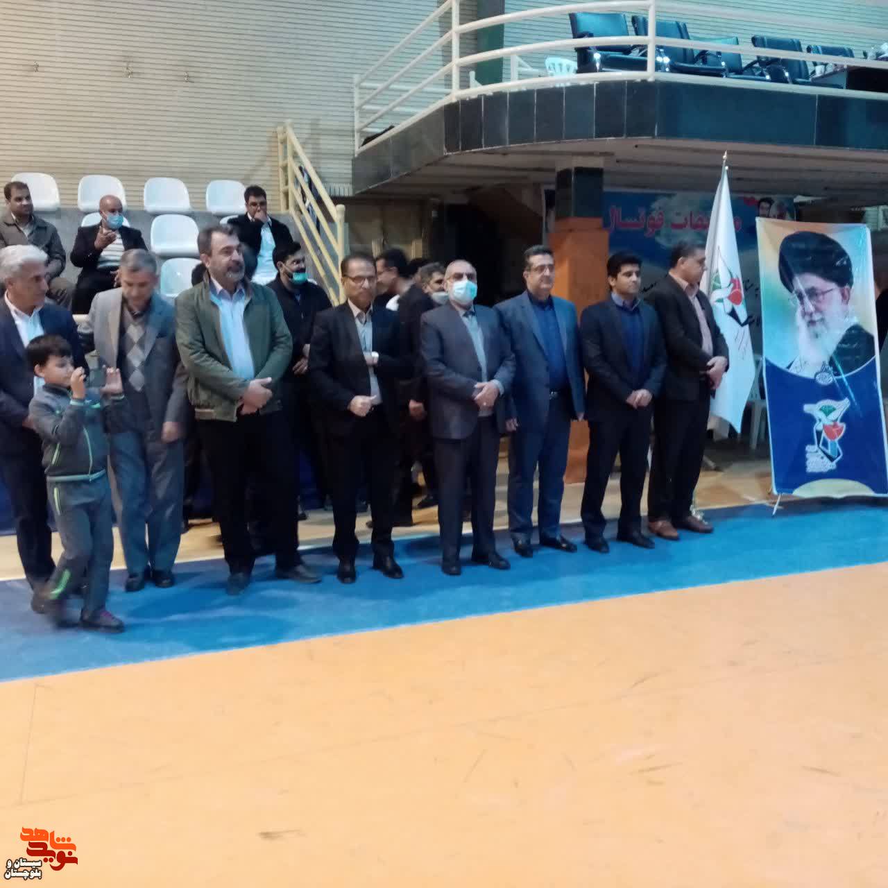 برگزاری اختتامیه مسابقات فوتسال در زاهدان برگزاری اختتامیه مسابقات فوتسال در زاهدان