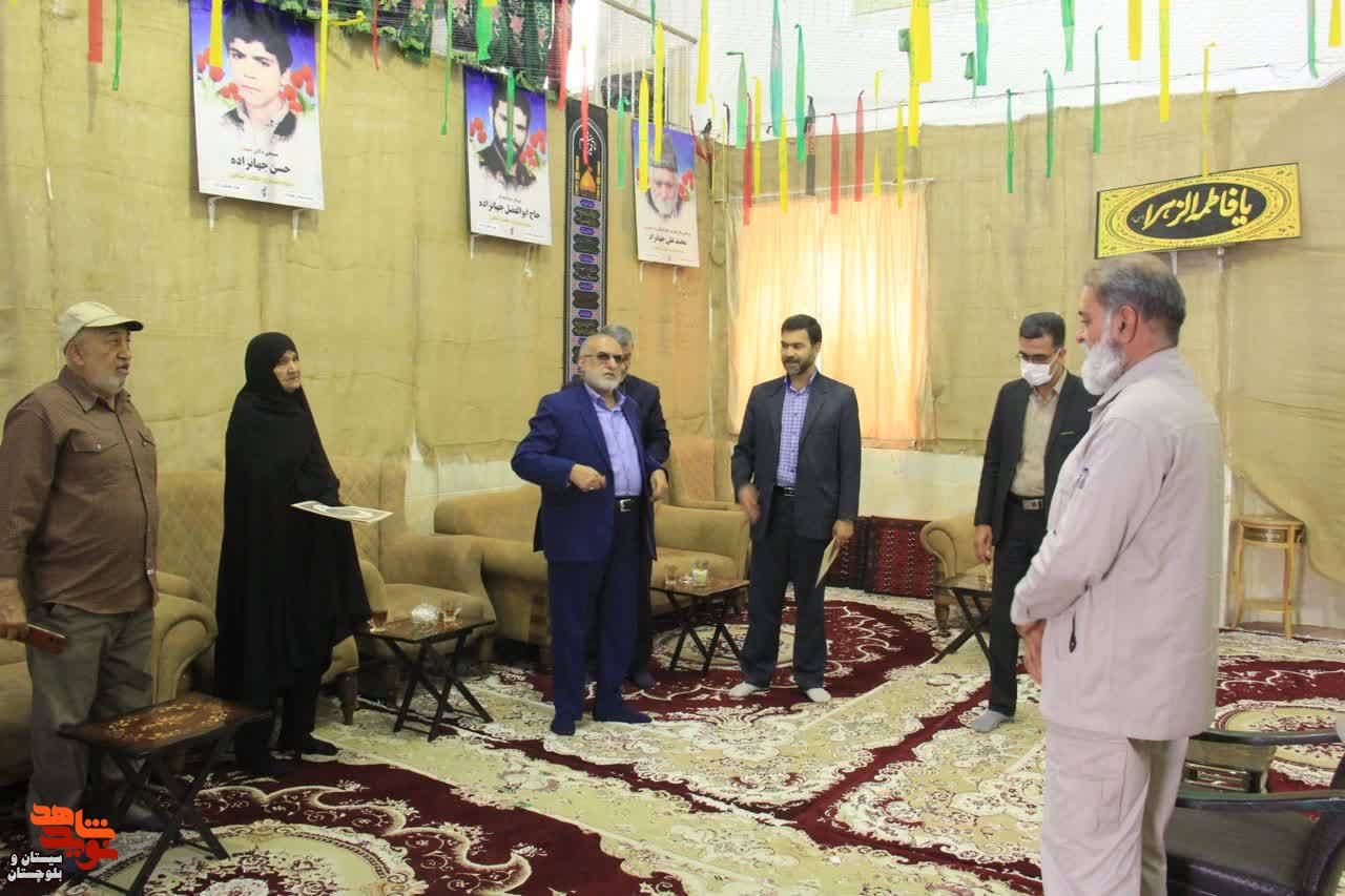 بازدید از حسینیه های شهدای شهرستان زاهدان