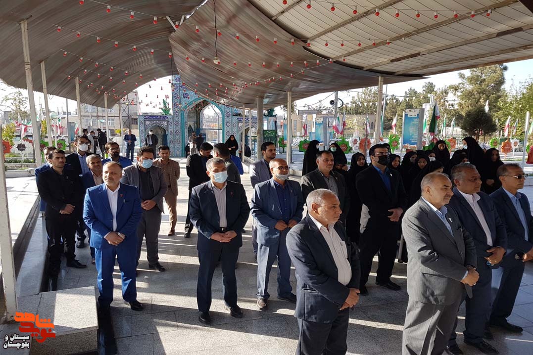 تجدید میثاق با آرمان های شهدا در زاهدان