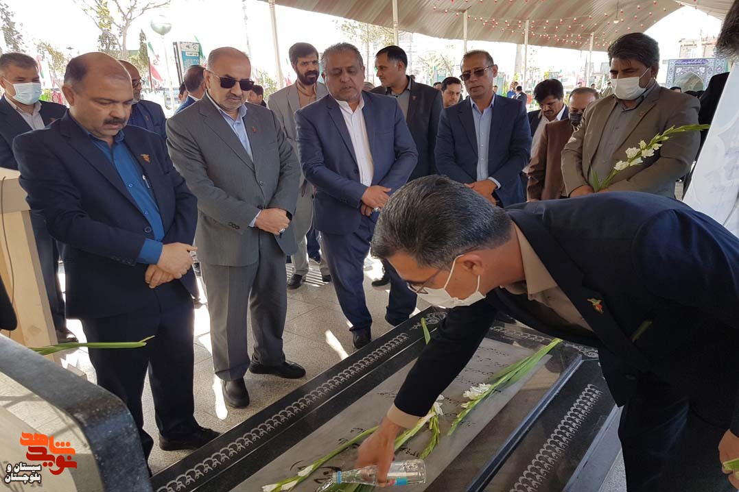تجدید میثاق با آرمان های شهدا در زاهدان