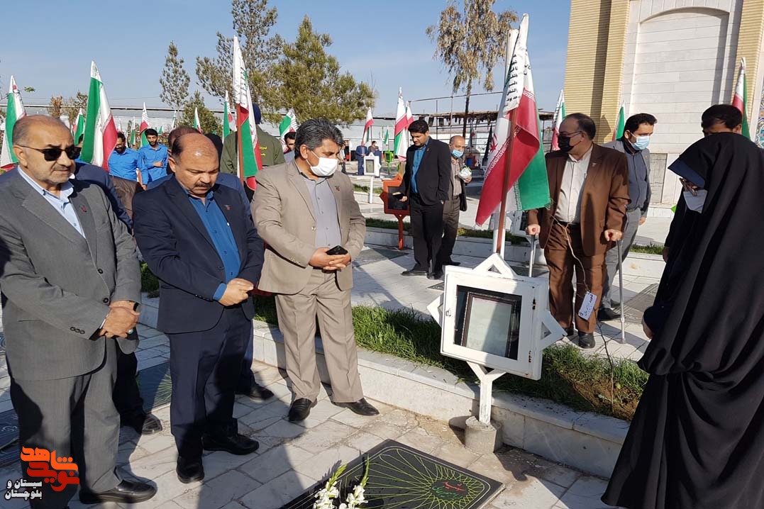 تجدید میثاق با آرمان های شهدا در زاهدان