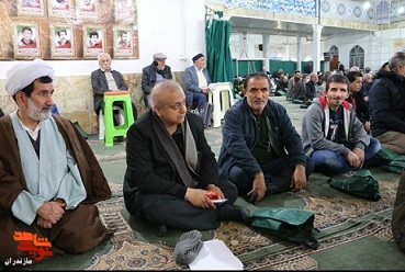 گزارش تصویری/ میز خدمت برای رسیدگی به مشکلات جانبازان در مصلی قائم شهر