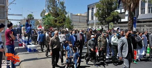 حضور پرشور مردم شهید پرور استان سیستان و بلوچستان در روز جهانی قدس