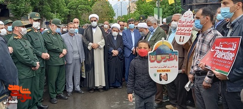 گزارش تصویری| راهپیمایی روز قدس در همدان