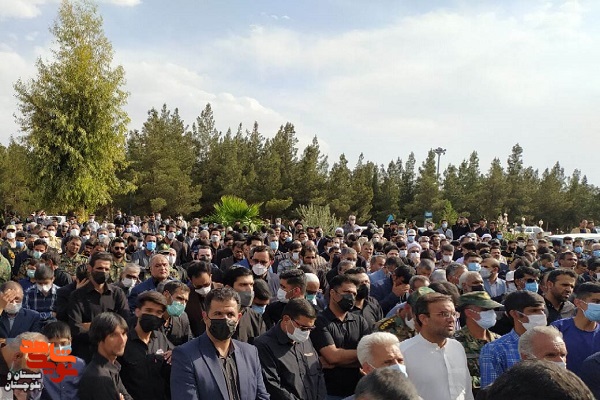وداع با شهید ستوان دوم«محمود آبسالان»