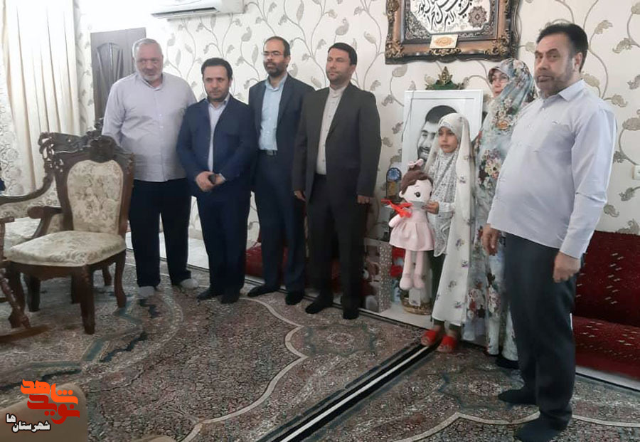 تولد هشت سالگی دردانه شهید «ثامنی‌راد» برگزار شد