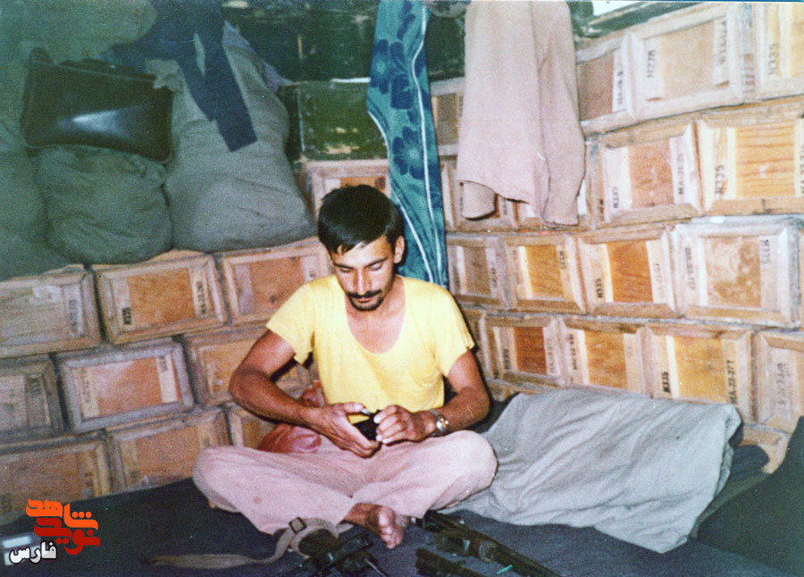 انهدام خودروهای بعثی انهدام خودروهای بعثی