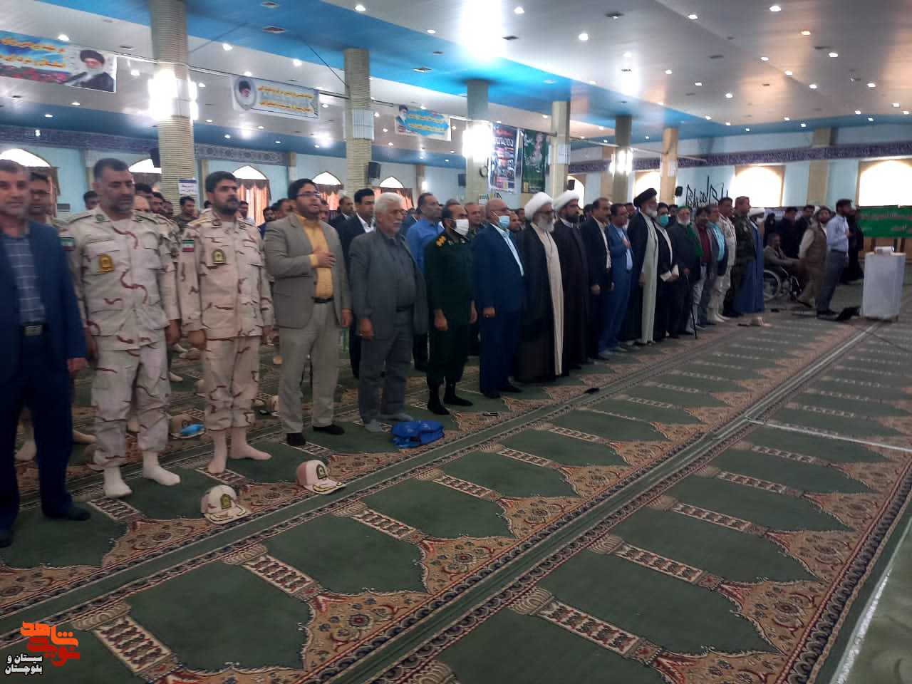 برگزاری مراسم یادواره شهدای هفتم تیر در مصلی شهرستان زابل