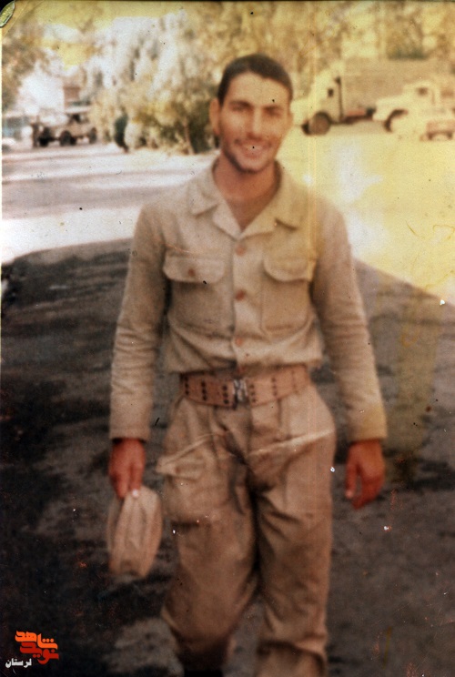 شهید «ناصر حسین عربستانی» در قاب تصویر شهید «ناصر حسین عربستانی» در قاب تصویر