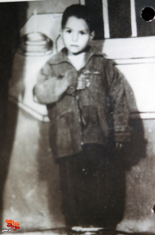 شهید «ناصر حسین عربستانی» در قاب تصویر شهید «ناصر حسین عربستانی» در قاب تصویر