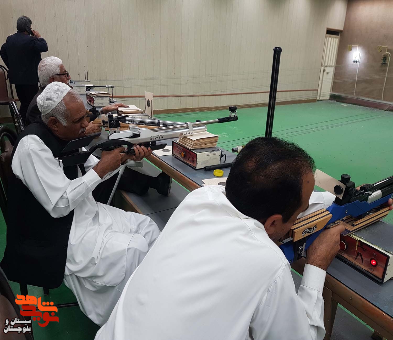 برگزاری مسابقه تیراندازی جانبازان قطع عضو در شهرستان زاهدان