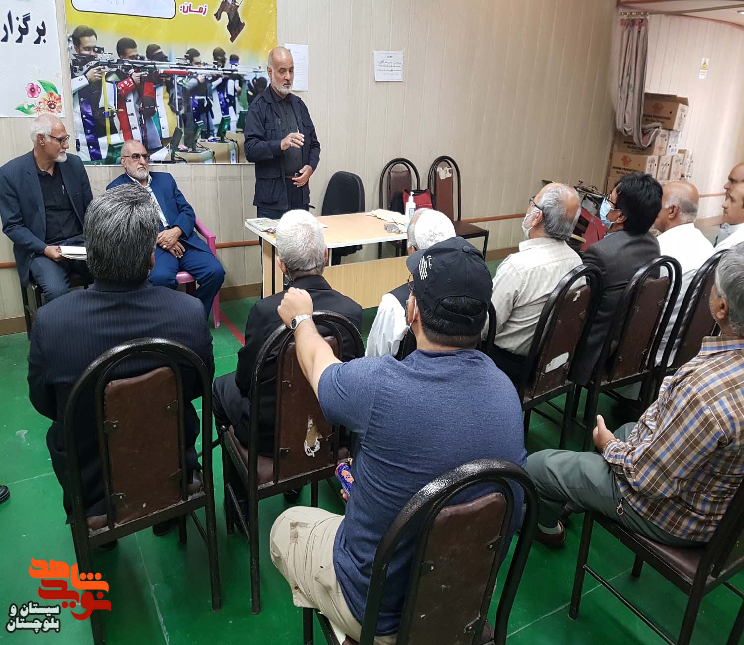 برگزاری مسابقه تیراندازی جانبازان قطع عضو در شهرستان زاهدان