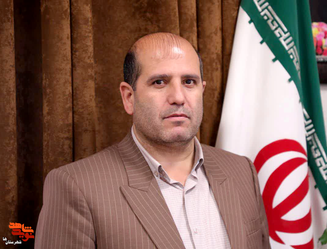 عباسعلی رضایی مدیرکل بنیاد شهید و امور ایثارگران شهرستان‌های استان تهران شد