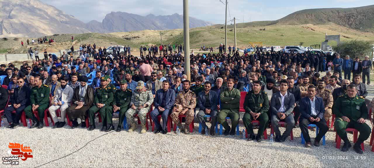 مراسم گرامیداشت شهید داود جاودان نیا در شهرستان بهمئی برگزار شد.